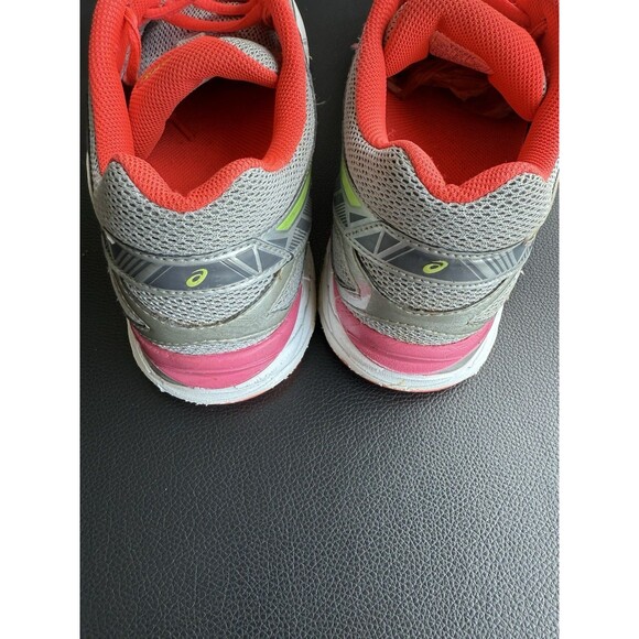 Size 8.5 - ASICS GEL-Exalt 3 Orange Pink Gray Running Shoes - Picture 8 of 12